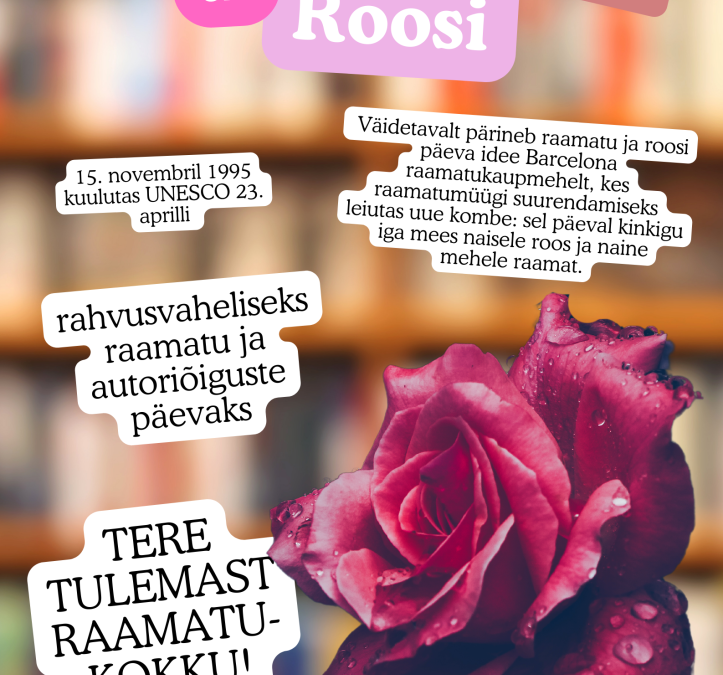 Raamatu ja roosi päev